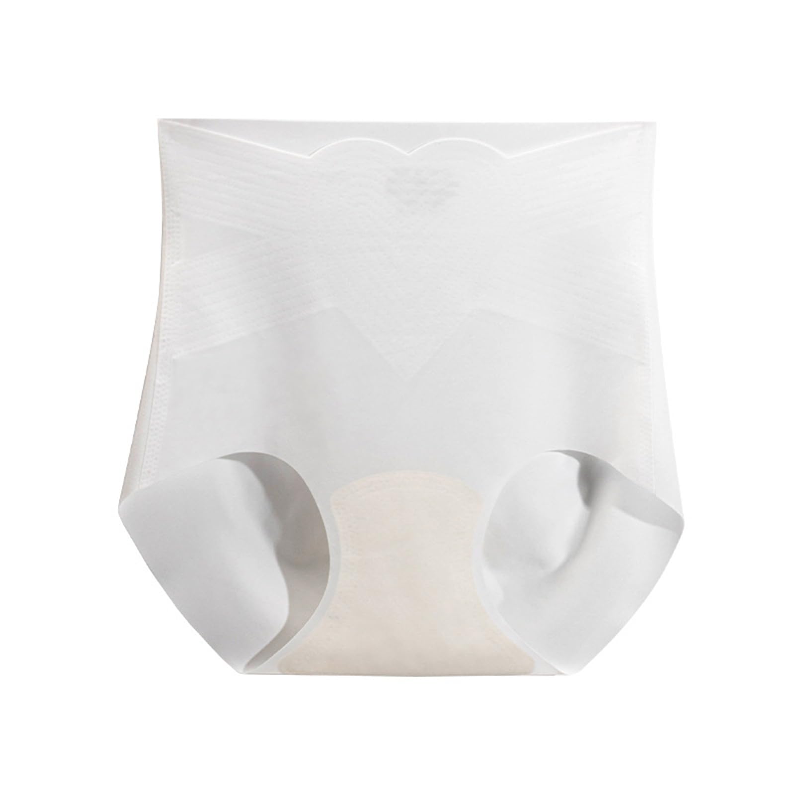 Mutandine A Vita Alta Donna in Biancheria Intima di Controllo Addominale Ad Alta Vita da 3 Pacchetti per Le Donne Slip di Seta di Seta di Seta Estiva di Seta di Seta Estiva-Un-XXL 65-80Kg