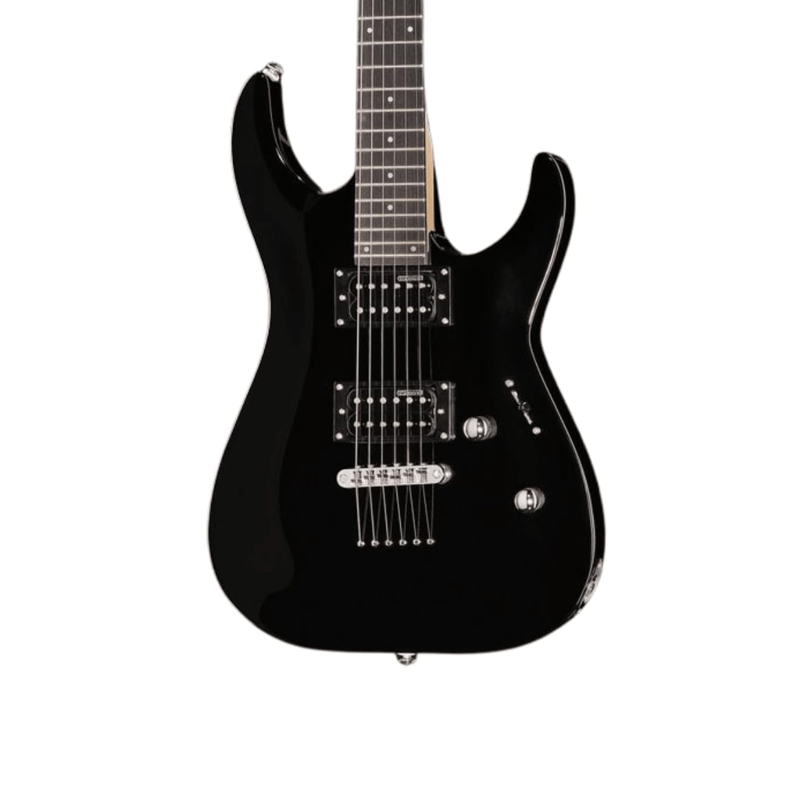 ESP LTD MH-10 Chitarra elettrica con custodia, nera