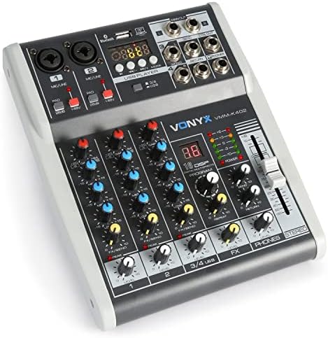 Behringer 1204Usb Table de Mixage Haut de Gamme 12-Entrées 2/2-Bus avec