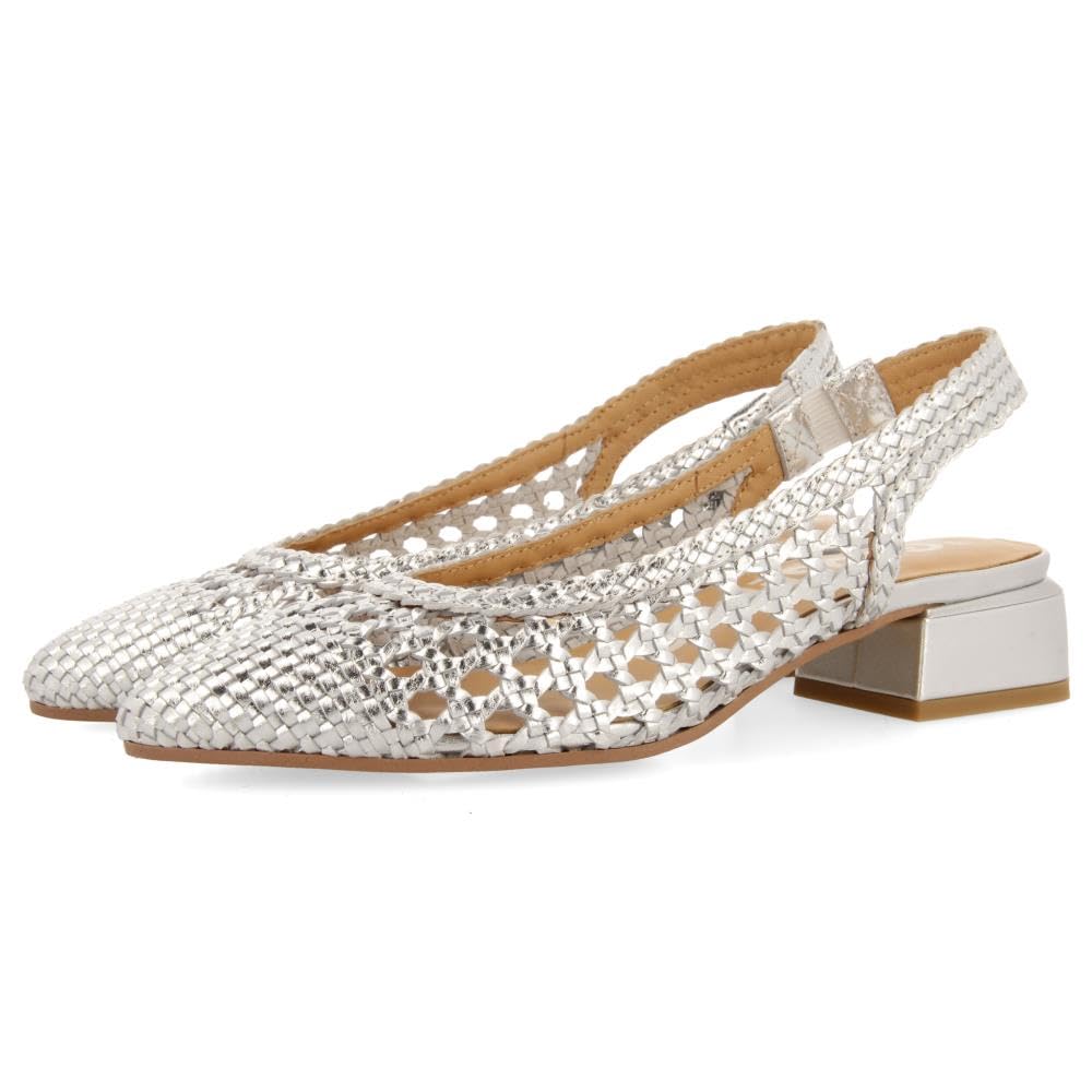 GIOSEPPO Bailarinas Trenzadas DE Piel EN Color Negro para Mujer PISKOVE