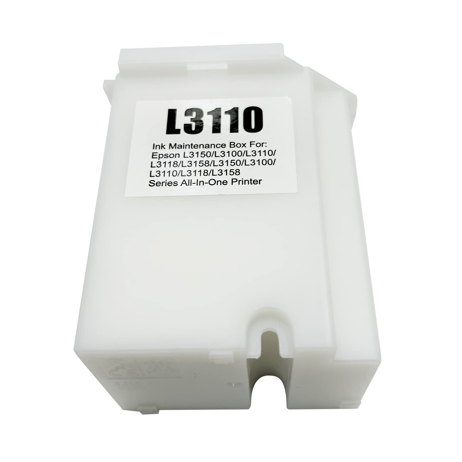 1 Caja De Mantenimiento L3110 Compatible Con EcoTank ET2800 ET2812 ET2820 ET2821 ET2826 ET2880 ET4700 ET4800 ET2710 ET2711 ET2712 ET2714 ET2715 ET2715. 2720 Impresora ET2721 ET2726, Depósito De Tinta