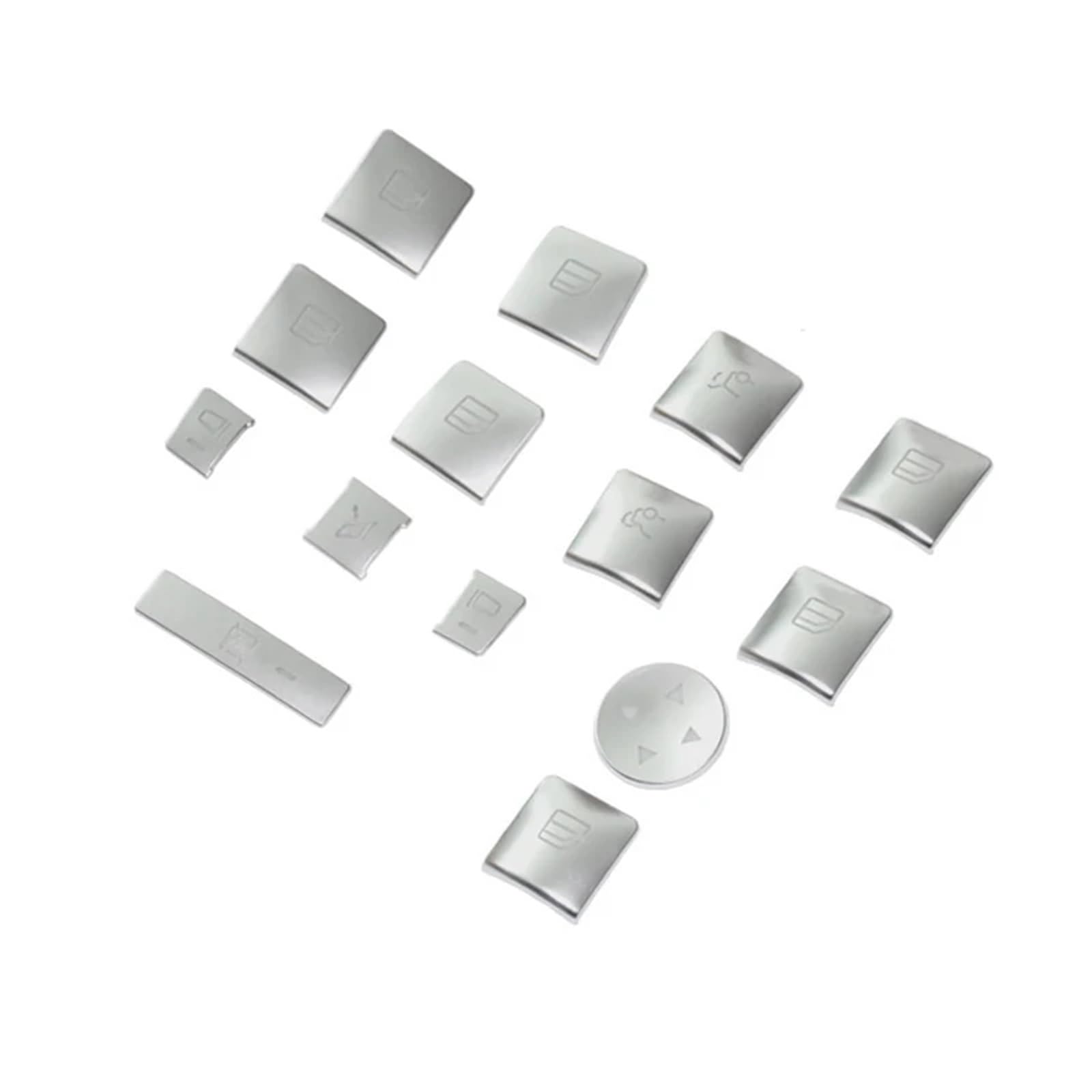 Wsbojxth One Color Repair Patch Compatible With Benz A B C W204 E W212 Gla For Cla Glk Gle Class Window Glass Lift Button Trim Cover Sticker