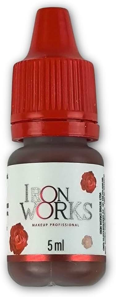 Tintura Para Micropigmentação 5ml Castanho Intermediário Pigmento Quente Para Sobrancelhas