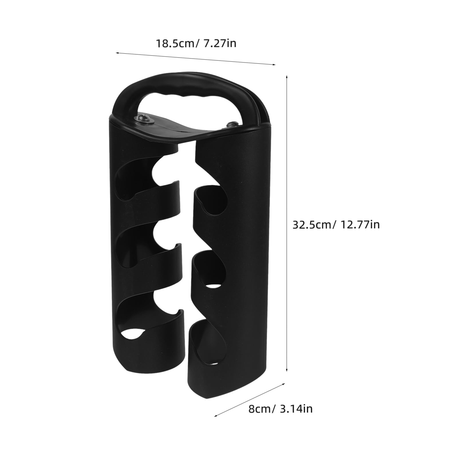 Abaodam Compact Dumbbell Rack Sturdy Plastic Bracket for Home Gym Storage Aesthetic Design for Organized Dumbbell Storage Space Efficient Weight Rack