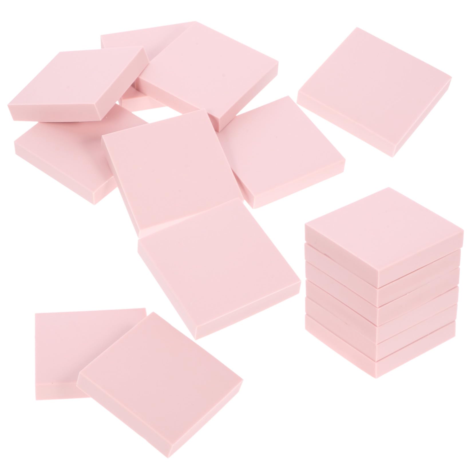 Gatuida Blocchi di Gomma per Incisione e Comodo da Conservare Pasta Rosa 24 Pezzi Rosa, Materiale Gomma Facile da Intagliare per attività DIY e Fatto a Mano
