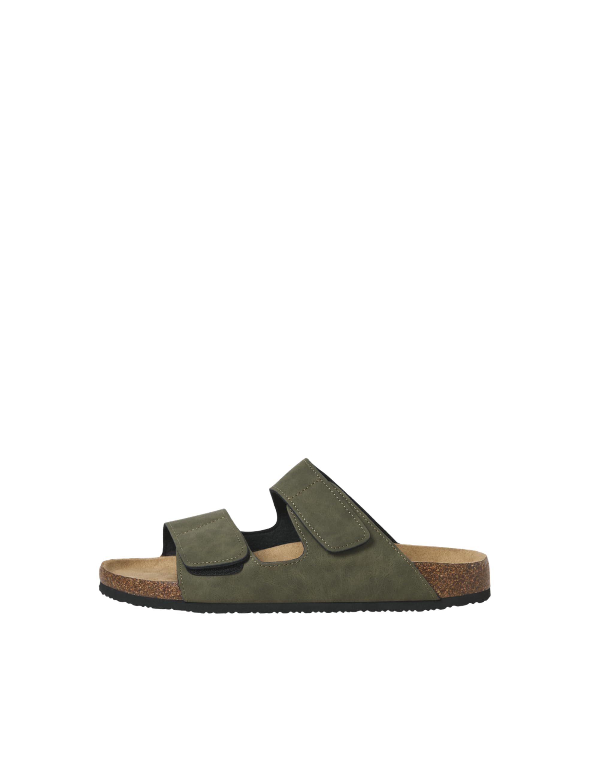 Jack & Jones Strap Sandal, Olive Night, Size 42, Men