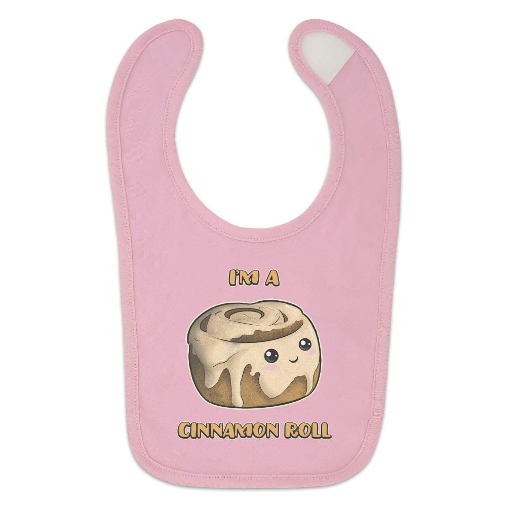 GRAPHICS & MORE I'm A Cinnamon Roll Kawaii Baby Bib
