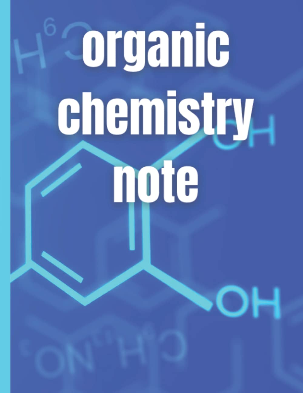 organic chemistry note: carbon copy lab notebook, Drawing organic chem structures, high quality paper, 120 pages .