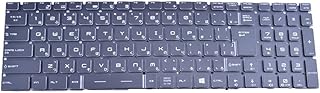 Teclado de laptop Para For MSI GF66 Katana 12UD 12UDK 12UDO 12UDOK (MS-1584) 12UE 12UEO 12UEK (MS-1583) cor Preto JP edição japonesa com retroiluminação vermelha