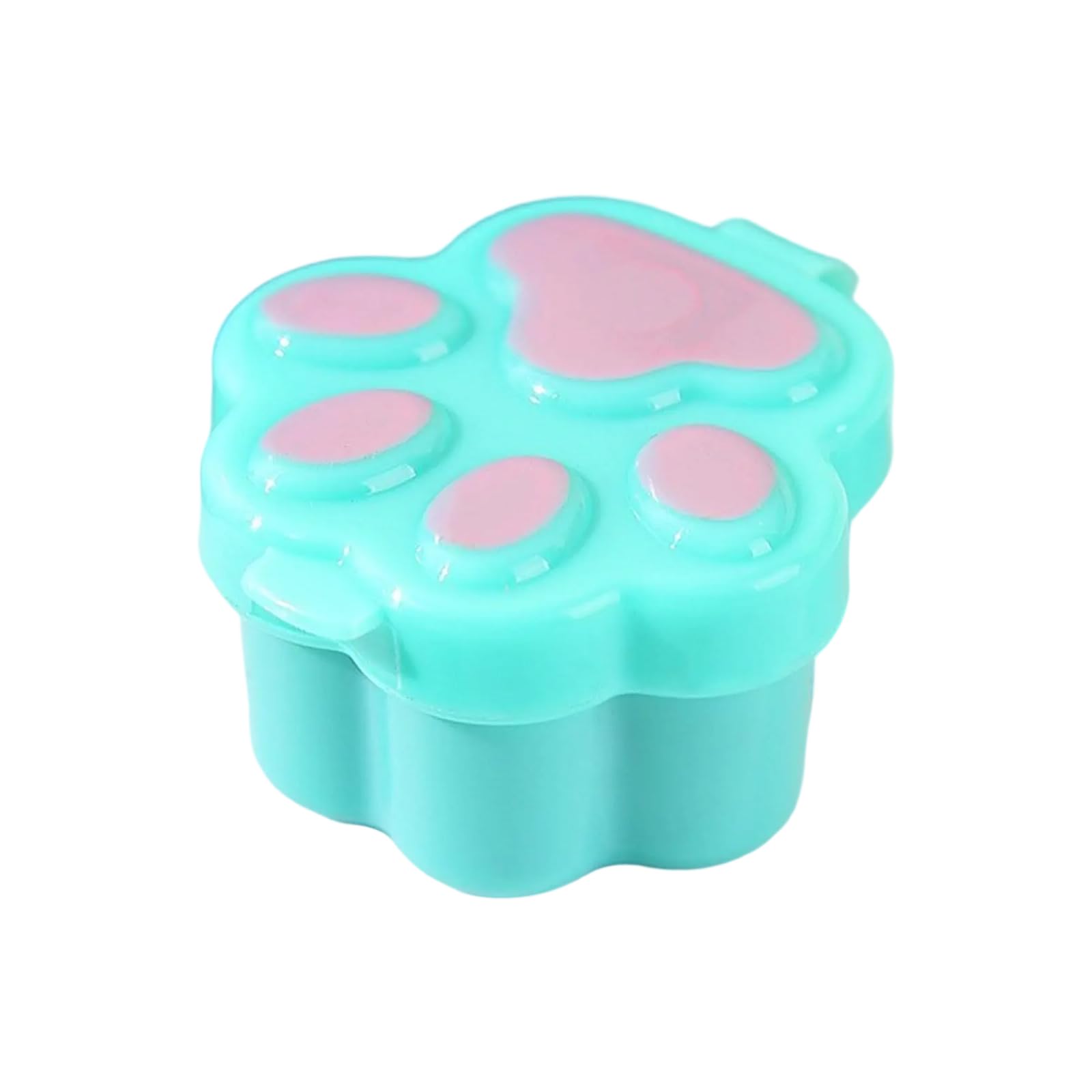 Buxuaaaa B Uxuaaaa Cats Paw Rubber Cream Jars With Lids Travel Container Jars For Toiletries, Leakproof Travel Essential Ottles Containers For Toiletries