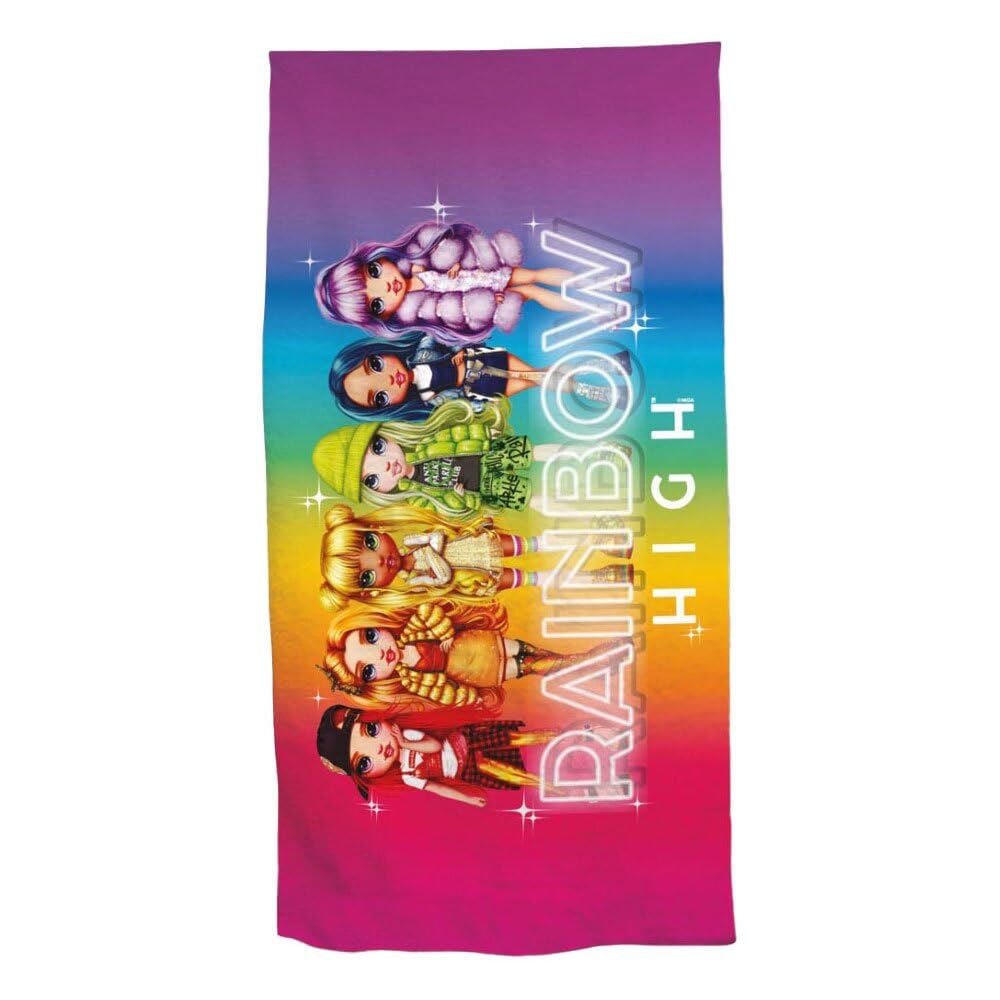 Aymax Rainbow Exen High Summer Beach Towel (140 X 70 Cm)