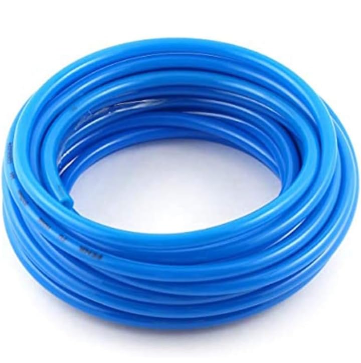 Pneumatic 8mm OD x 5mm ID 10 Meter PU Pipe Flexible Air Tubing Hose Blue-image-49