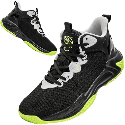 Image of Beita Basketball Shoes for Men High Upper Sneakers Breathable Sports Shoes Anti Slip