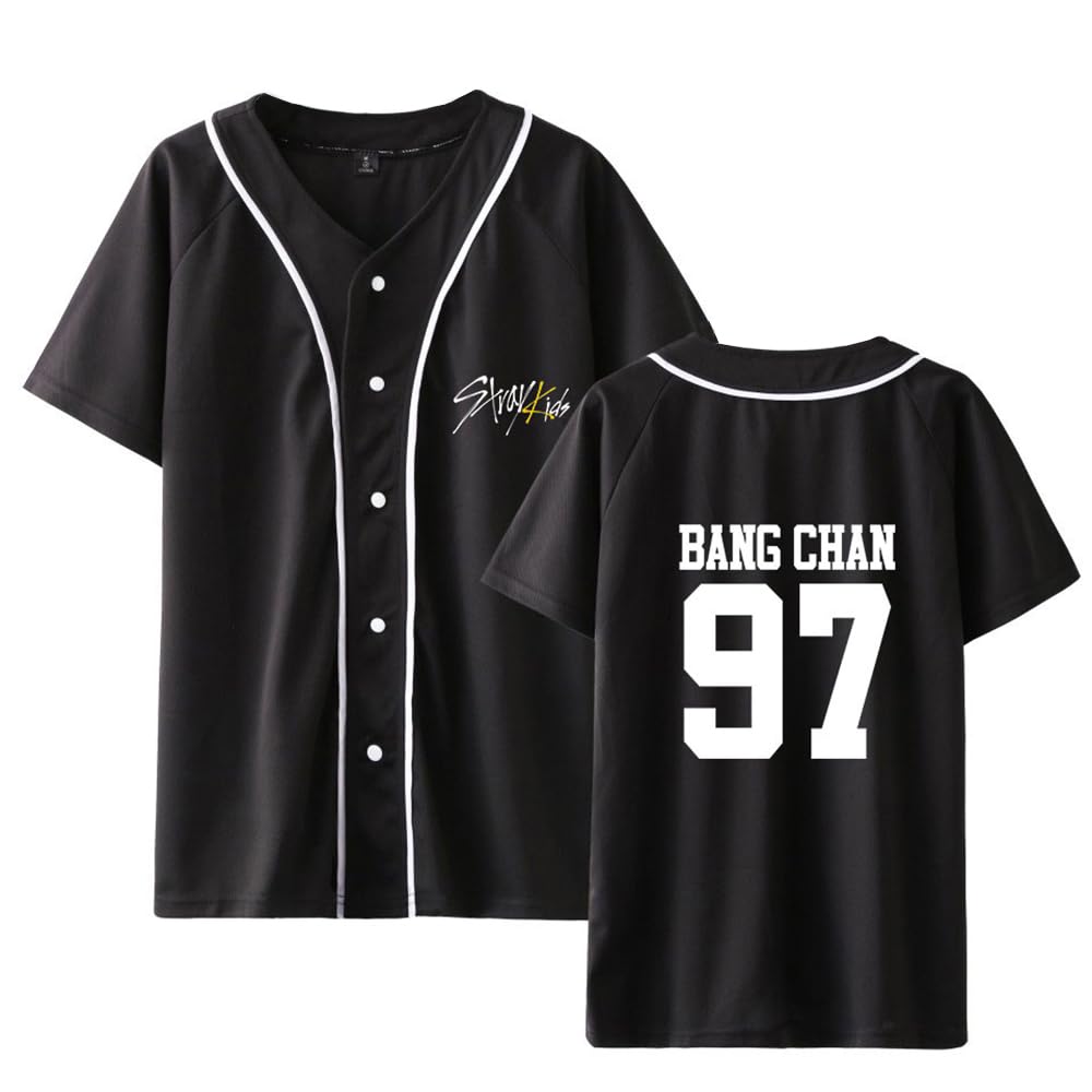 アイドル UNIFORM T-SHIRT bangchan アイドル UNIFORM T-SHIRT bangchan Bang Chan Retro 90s Kpop T-shirt