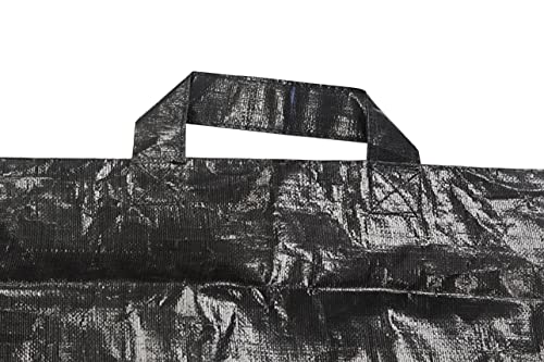 Primacare Bb-3201 Body Bag Stretcher Combo With 8 Side Handles And Center Zipper, Waterproof Bags For Outdoor Camping Hiking And Sleeping, Polyethylene Cadaver Disaster Pouch, 90" X 36", Black #TOP1