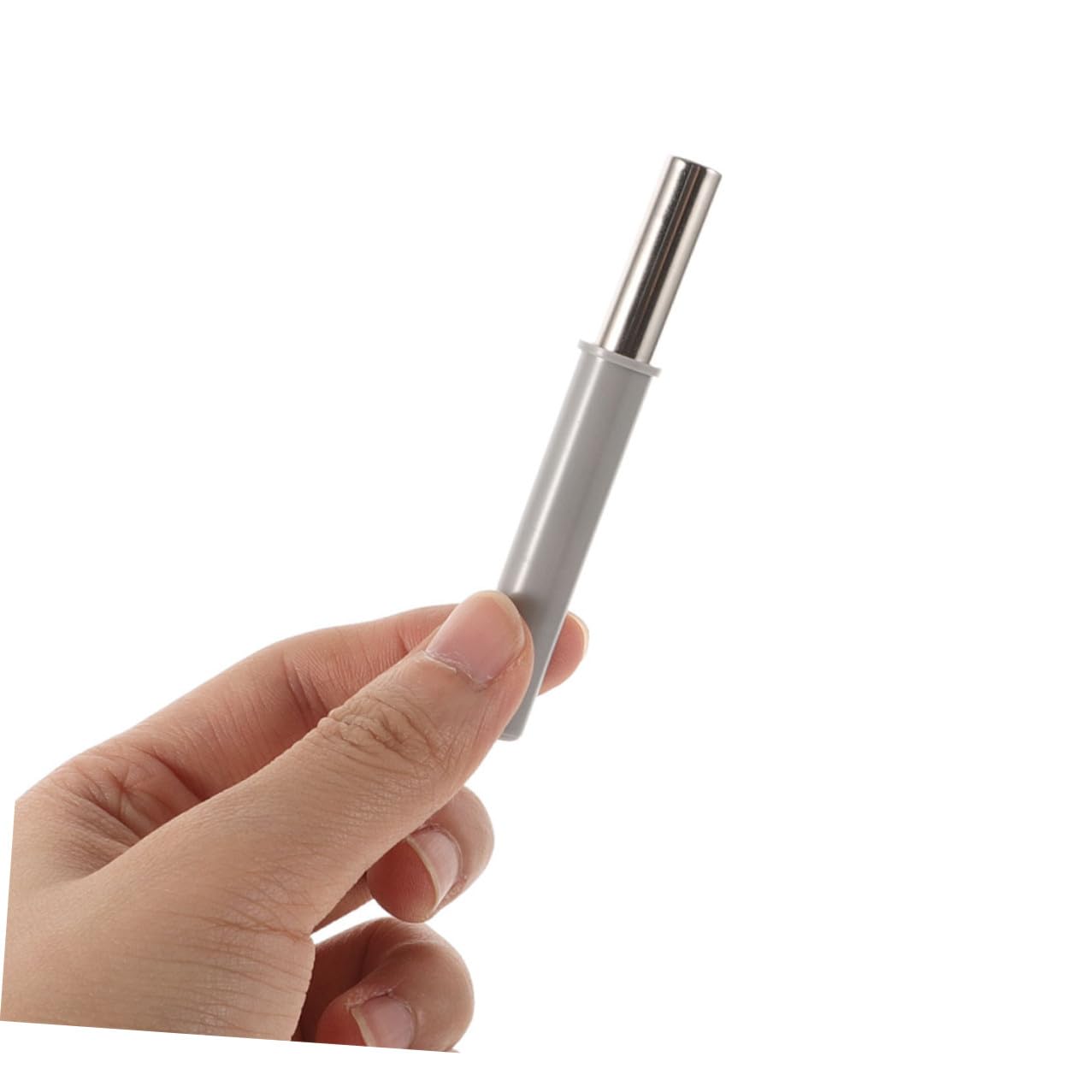 Garneck 2st Mülleimer Zubehör Dämpfer Stoßfestes Werkzeug Soft-closing-system Haushaltsversorgung Langsam Schließendes System Soft-closing-zubehör Dämpfungssystem Silver Rostfreier Stahl