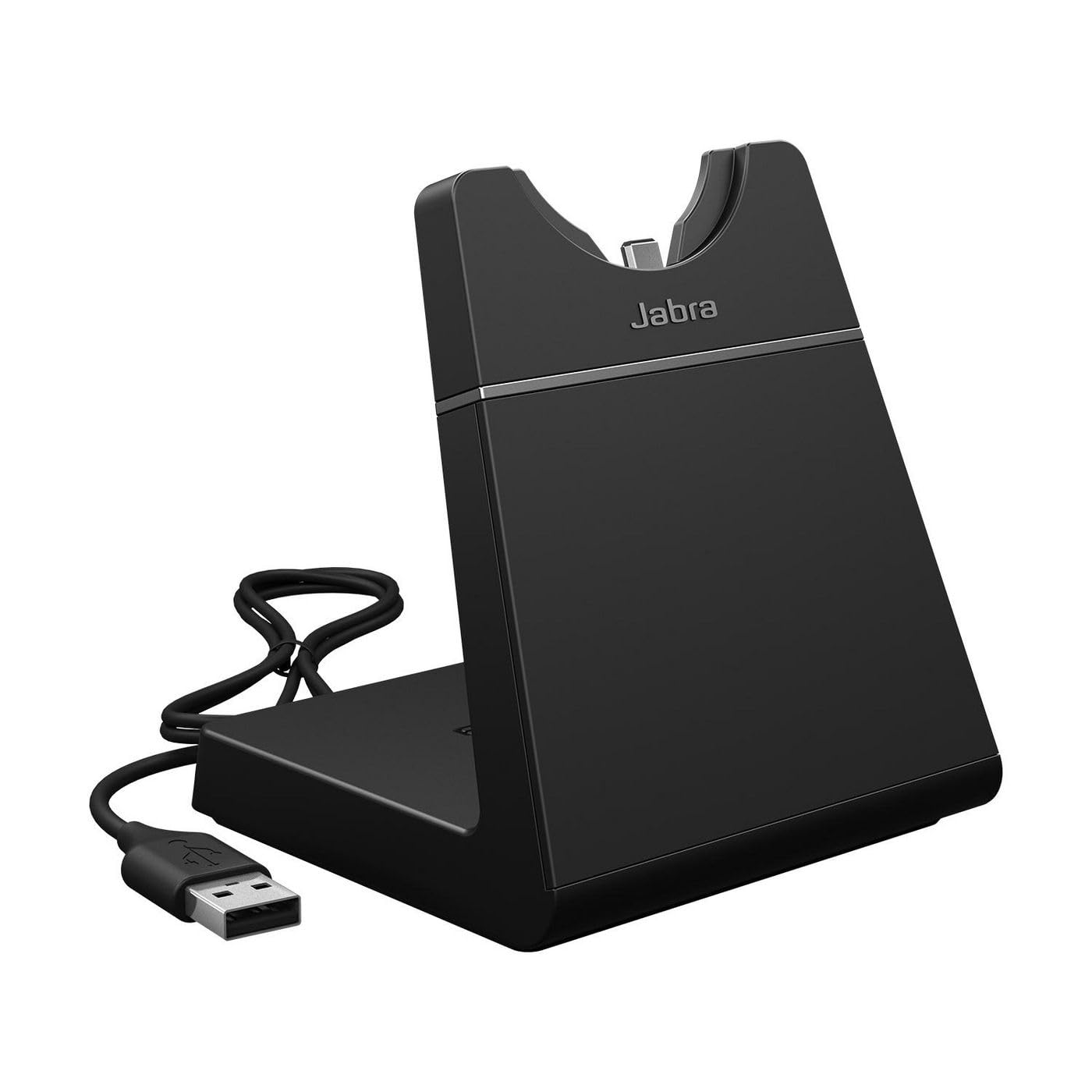Jabra Engage 55 Supporto da Scrivania - USB-A - Base di Ricarica per le Cuffie - Nero