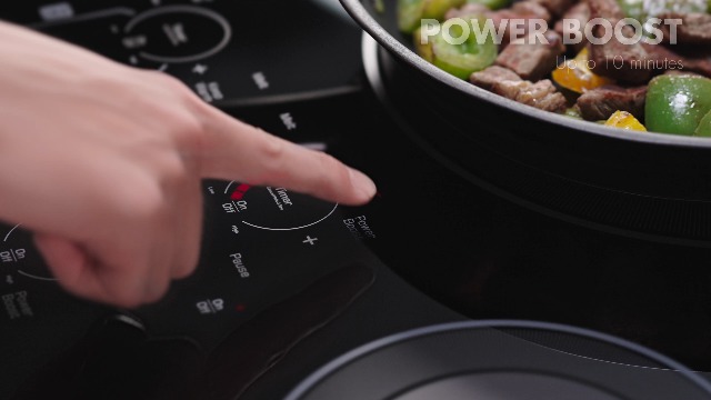 Image of Empava Flex 30 inch Induction Cooktop 4 Burner, Drop-in, Hardwired | cTUVus Certification, Bridge-SYNC, Auto RapidHeat, 3 Preset Modes, 17 Power Levels+Boost, Glide-touch Controls, Pan Sensor