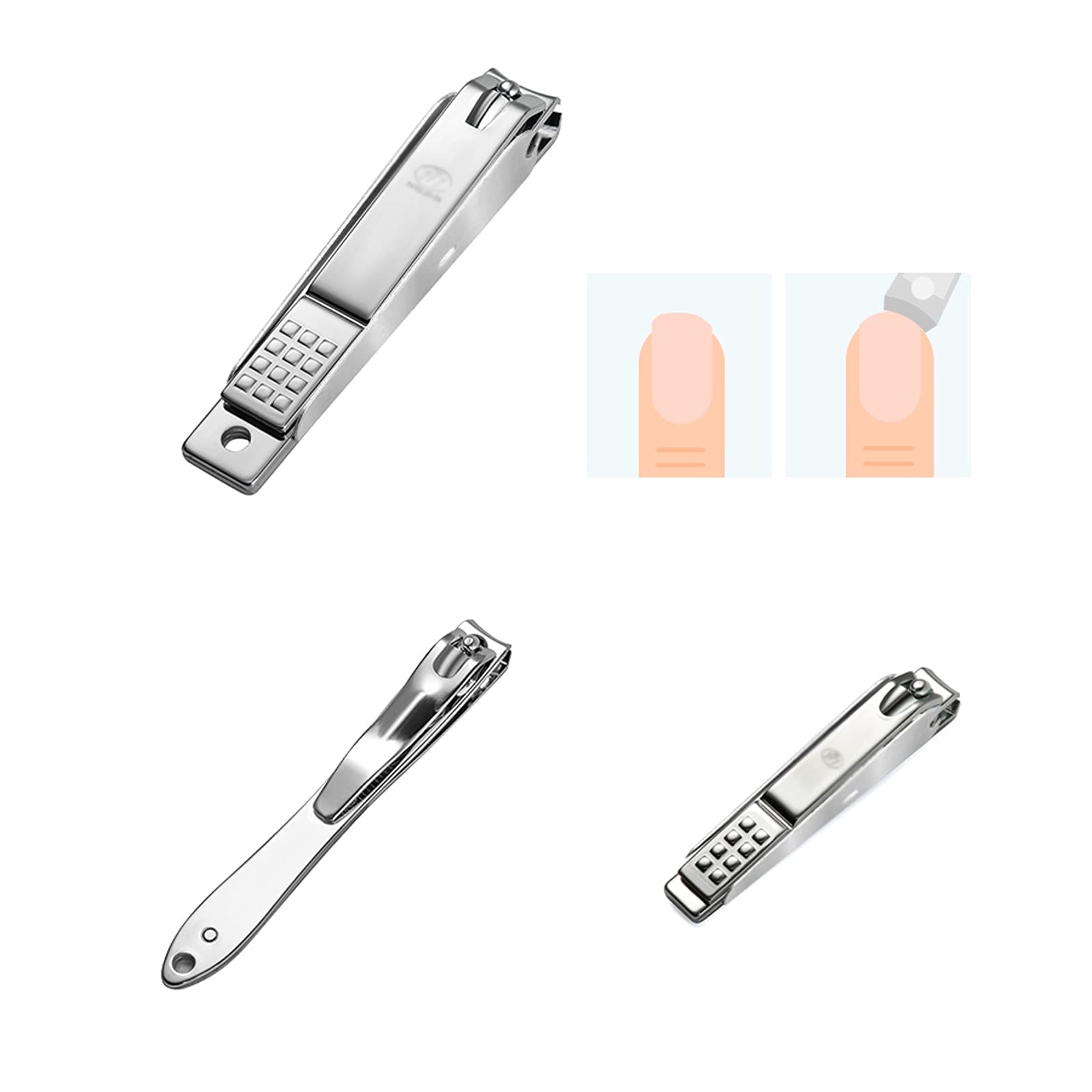 Juego de cortaúñas Cortaúñas, Kit de Pedicura 11 en 1 Kit de Uñas de Acero Inoxidable con Pinzas y Tijeras, Set de Manicura Profesional, Kit de Aseo con Cortaúñas Herramientas de pedicura para pies (