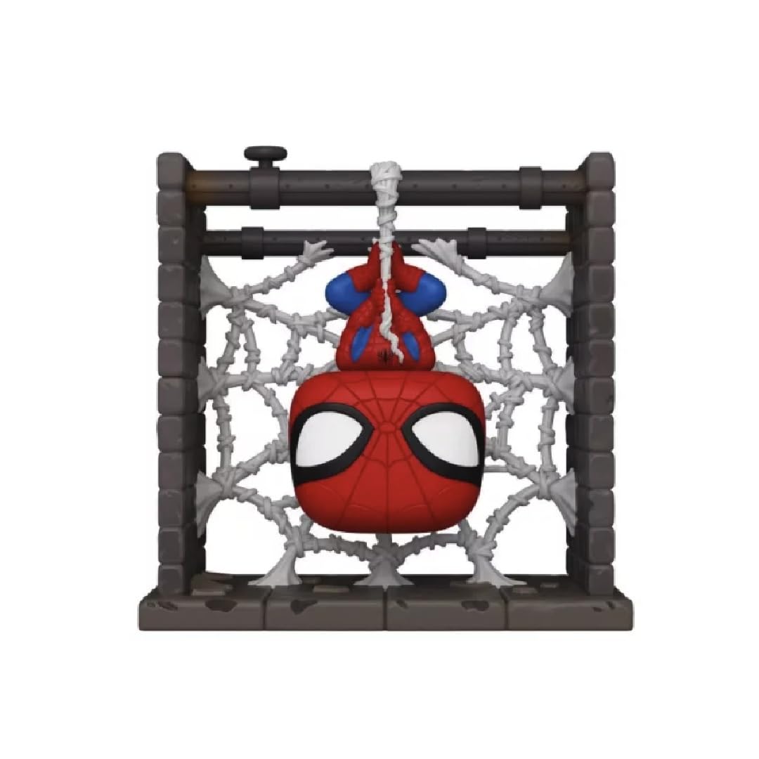 Figurine Funko Pop Deluxe Marvel Spider Man Webbed