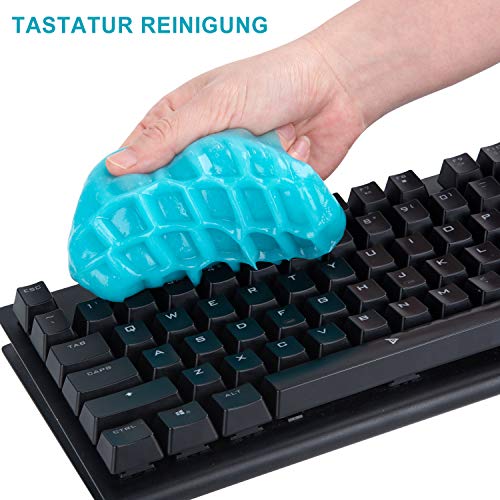 Toetsenbord reinigingsgel auto reinigingsgel voor het interieur slijm reiniger universele stofreiniger voor laptop, printer, camera's, afstandsbediening (90 g) - Image 5