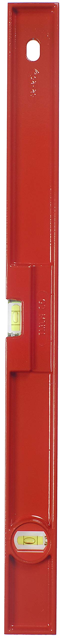 STANLEY Level TMLH double base, Length 60 cm, 2 anti-shock bubbles, accuracy +/- 1 mm/m, impact and abrasion resistant coating,2 machined bases, 1-42-253