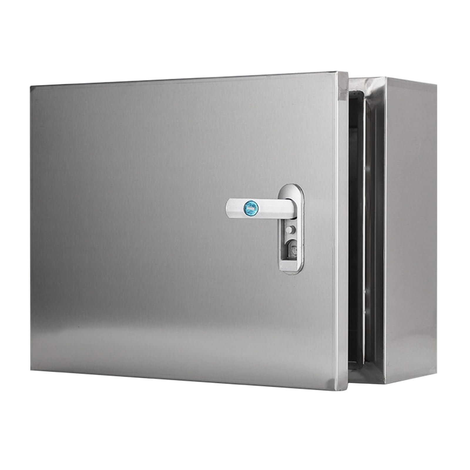 Scatola di Giunzione Elettrica Scatola di Giunzione in Metallo con Coperchio, Custodia Universale per Apparecchiature Elettriche, Comprese Serrature Sicurezza(14x14x6in/36x36x15cm)