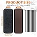 RV Step Covers, 4 Pack RV Step Rug Camper Stairs Carpet, Keep Your Car Cleaner with Our Stair Carpet(19.5 * 7.5 inches)