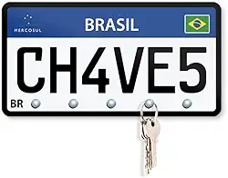 Beek Geek's Stuff Porta Chaves 21x11 - Placa Ch4v3s