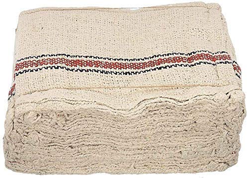 Vararo Cotton Floor Cleaning Duster/Cloth/Mop/Pocha (Off White, 24x24-inch) - Pack of 6 (B082HY57TS) Amazon Price History, Amazon Price Tracker