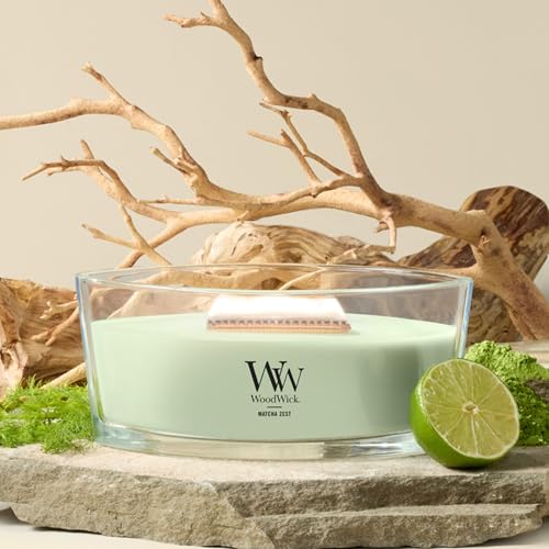 Image of Woodwick Matcha Zest Ellipse Candle