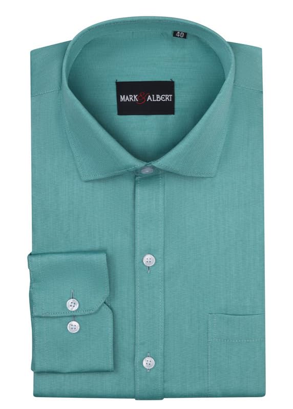 Image of MARK & ALBERT Men's Cotton Formal Shirt