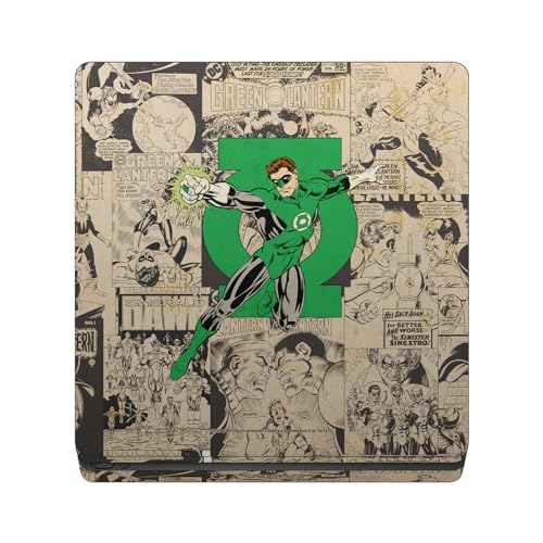 Skin Green Lantern pour PS4 Slim autocollant vinyle de protection pour console Sony PlayStation 4