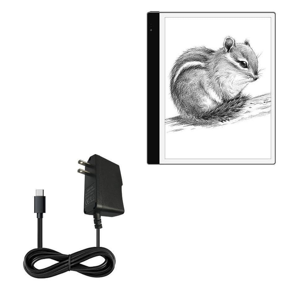 BoxWave Charger Compatible with Bigme inkNoteS (10.3 in) - Wall Charger Direct (5W), Wall Plug Charger