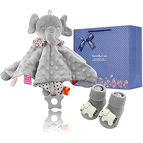 UNMOT Baby Gift Set with Comforter and Socks Cover