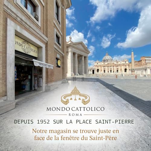 Chapelet catholique multicolore en perles, cadeau de communion idéal - 7