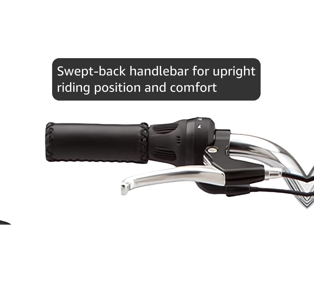 Schwinn Wayfarer Hybrid Bike, 700c Mens and Womens Bike, 7-Speed Hybrid Bicycle, Retro Steel Frame, Front and Rear Linear Pull Brakes, Fenders, Cargo Space, Adult Bicycle