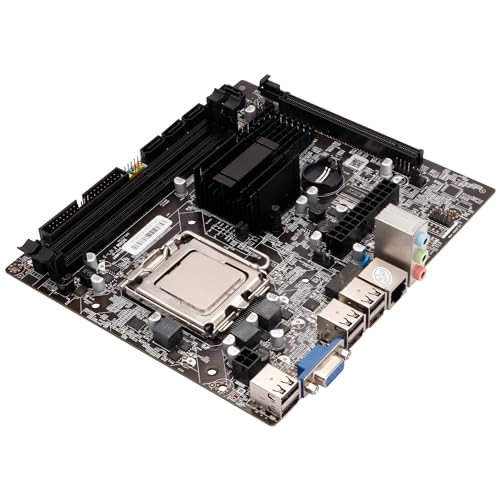 Image of ZEBRONICS G41-D3S Micro-ATX Motherboard for LGA 775 Socket, Supports Intel (Core 2 Quad | Core 2 Duo | Pentium | Celeron) Series Processor, 5.1 Audio, DDR3 1333 MHz, Ports (RJ45 | SATA | USB | VGA)