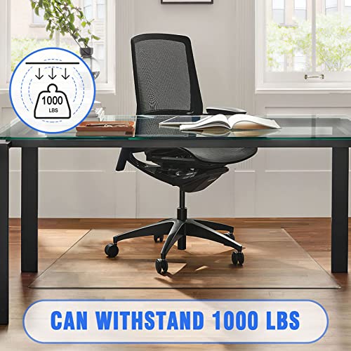 Neutype A-GE10031_T2_VC Glass Chair Mat, Tempered Glass Office Chair Mat thumb #1