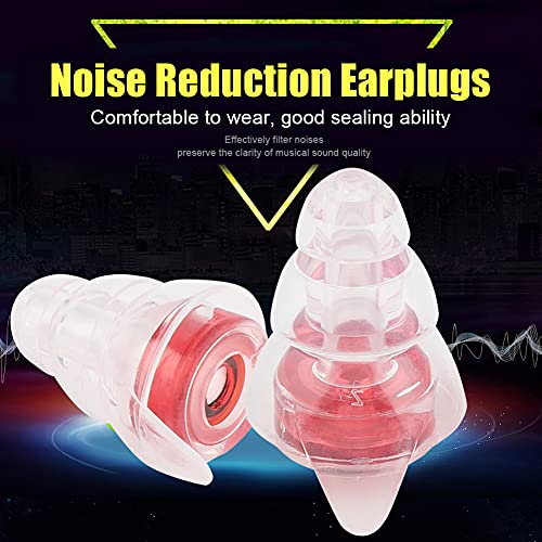 Ear Plugs for Concerts Professional 27dB Noise Reduction Advanced Filter Earplugs Silicone Music Hearing Protection Technology High Fidelity Reusable Waterproof for Musicians Festivals DJs - Image 2