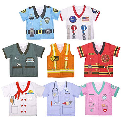 Narwhal Novelties Unisex 1st Career, Pretend and Play Costume Collection (8-Pack)