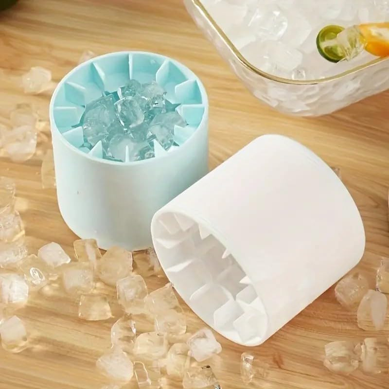 Molde de silicona para cubos de hielo rápido miniatura 1
