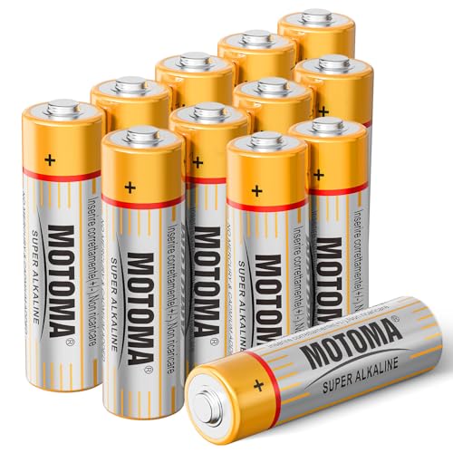 1.5V AA Batteries 12 Pack 1920mAh Alkaline Double A Batteries 10 Year Shelf Life AA battery Long Lasting Power Batteries AA For Alarm Clocks, Remotes, Toys & Electronic Devices (Non-Rechargeable)