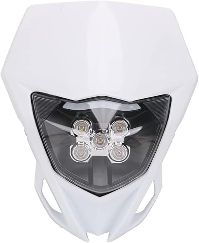 Miniatura 3 de AnXin Kit de faros delanteros LED para motocross TTR230 WR450F YZ250F YZ450F WR250R WR250R Most Dirt Pit Bike Supermoto Enduro Motocross blanco