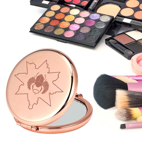 Espejo Redondo de Viaje CMNIM para Maquillaje miniatura 4