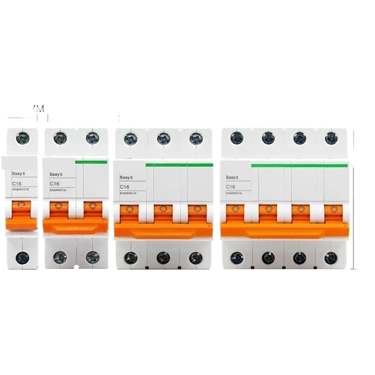 Mini disjoncteur électrique résout les pannes de tableau électrique 50A 2P