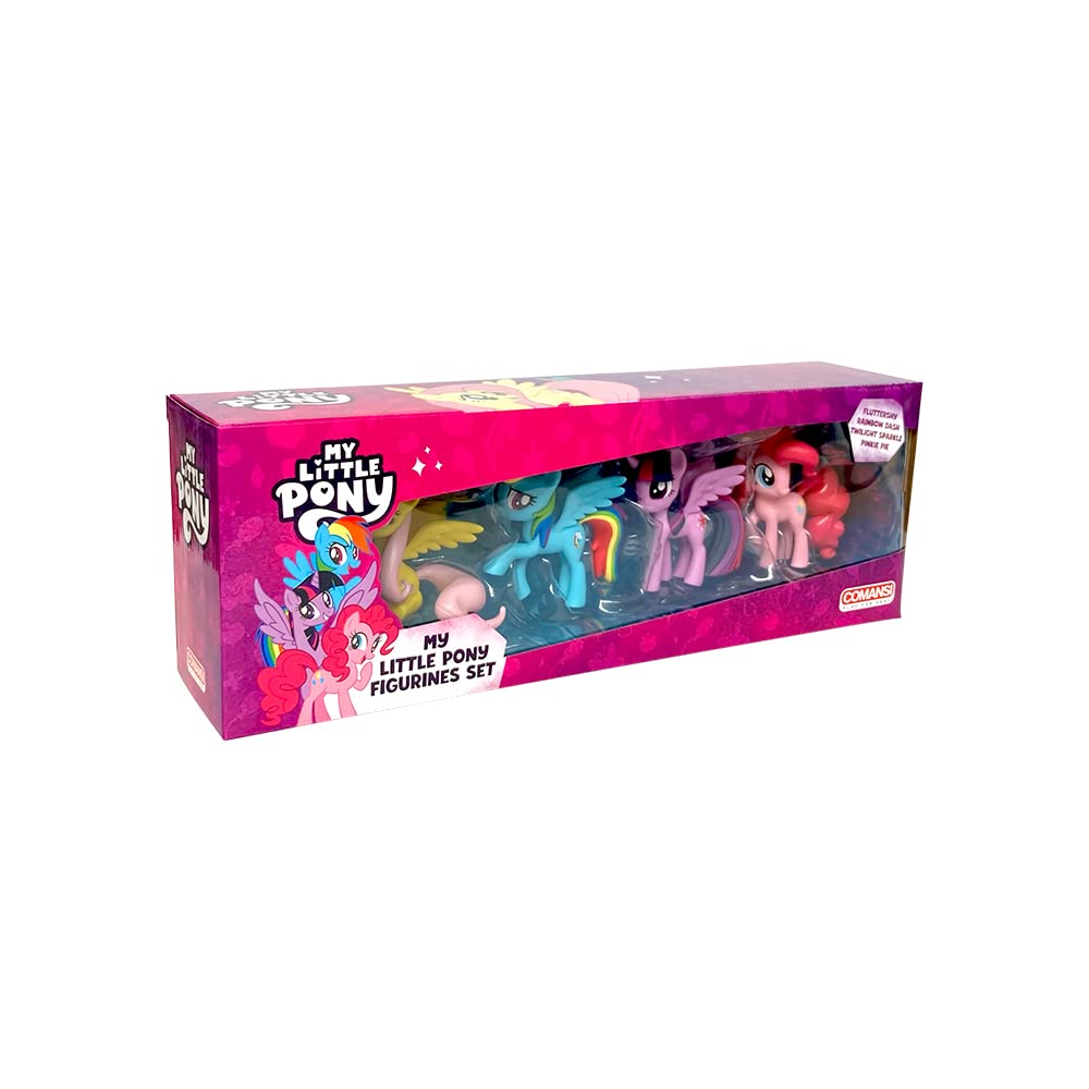 Golden Toys Set 4 Figurine My Little Pony | Personaggi Classici, Collezionabili, Y90259