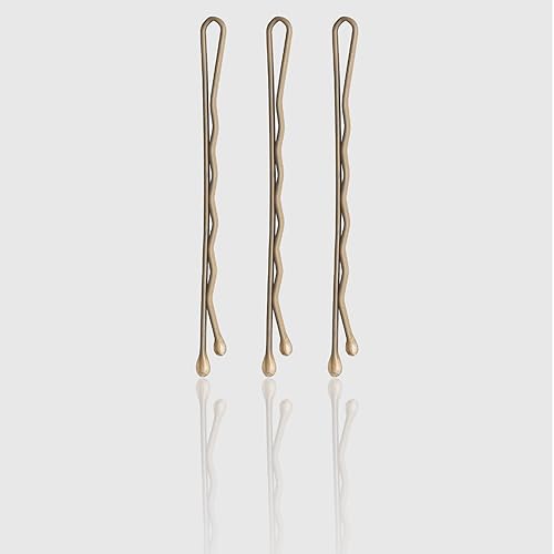 Miniatura 8 de Fromm Style Artistry - Horquillas prensadas de 2 pulgadas, bronce mate, 600 horquillas, sujeción segura, adecuados para todo tipo de cabello y