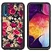 Vicien BEANLI Floral Designed for Samsung A50 Case, Drop Protection Hybrid Dual Layer Armor Protective Case Cover for Girls and Women Rose Flowers