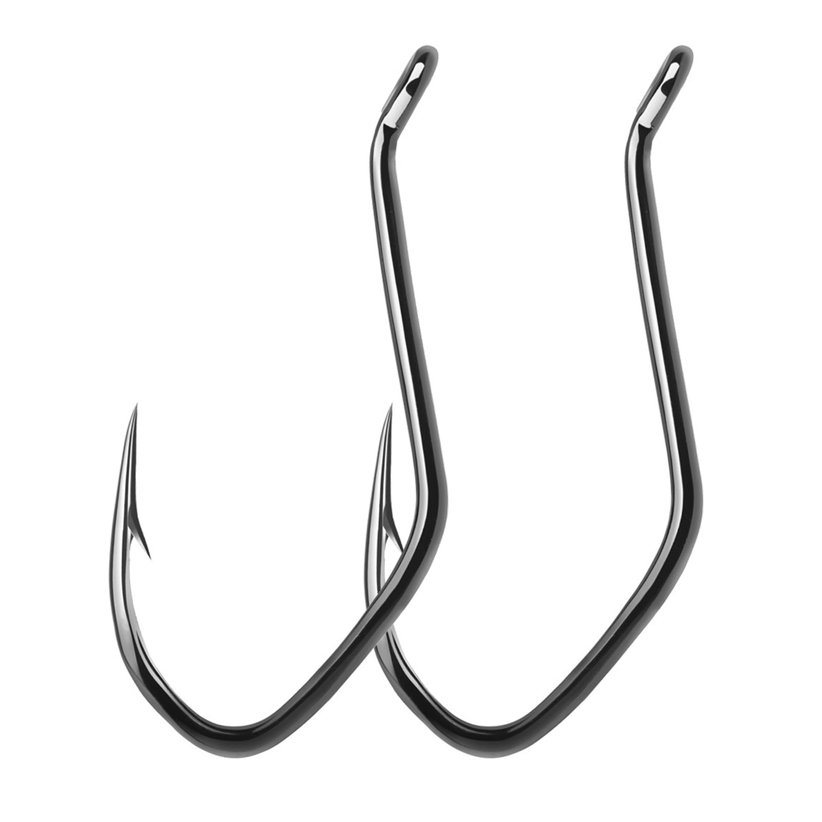 Aqxypas Szie1-0 Gap-16.53Mm Catfish Hooks Big River Hooks 25~100Pcs Live Cut Bait Fishing Hook For Catfishing Flathead Worm Hook Saltwater Freshwater(,25 Pcs)